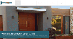 Desktop Screenshot of boroniadoorcentre.com